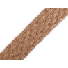Sangle tressee jute naturelle 35mm / Sangles en coton bandoulières anses de sac, ceintures, cabas, besaces