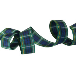 Ruban tartan écossais Campbell / Toutes largeurs / Ruban écossais, ruban à carreaux, ruban plaid