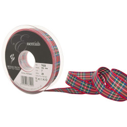 Ruban tartan écossais Royal Stewart / Toutes largeurs / Ruban écossais, ruban à carreaux, ruban plaid