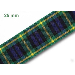 Ruban tartan écossais Gordon / Toutes largeurs / Ruban écossais, ruban à carreaux, ruban plaid