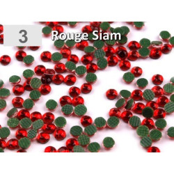 10 g strass hotfix 6 mm thermocollant a facettes ROUGE SIAM