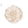 Grosse fleur tissu 13cm  / Nombreux coloris / Fleur avec subtils dégradés, pour pince cheveux ou broche fleur 