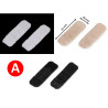 2 extensions de soutien-gorge élastiques / Noir, blanc, chair nude / crochets élastiques pour lingerie  