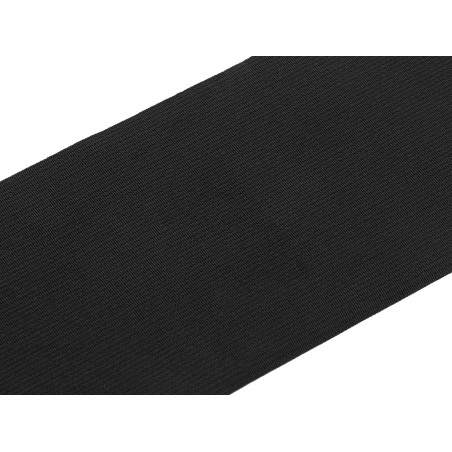 Bande élastique large stretch 10 cm noir ou blanc / élastique large plat, ceinture élastique, galon stretch lycra