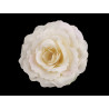 Rose en tissu 80 mm 