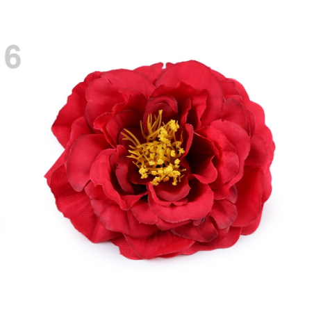 Grosse fleur tissu 10cm / Fleur avec subtils dégradés, pour pince cheveux ou broche fleur, fleurs pour décora