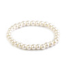 Bracelet perles blanches ou ivoires, bracelet de mariage 