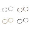 20 anneaux ouverts métal 25mm / porte-clés sacs 