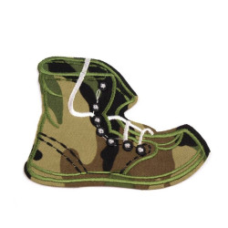 2 appliqués camouflage chaussures rangers