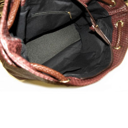 Mousse caoutchouc noire pour fond de sac 33 x 20 cm