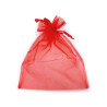 1 sachet organza rouge 20 x 26 cm emballage